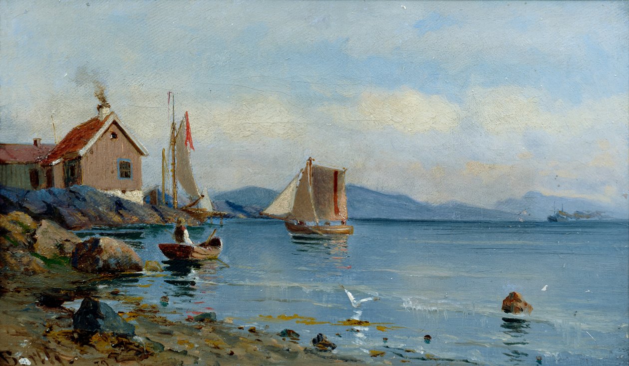Whaler öar av Carl Wilhelm Barth