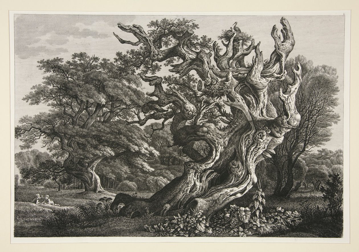 Landskap av Carl Wilhelm Kolbe the elder
