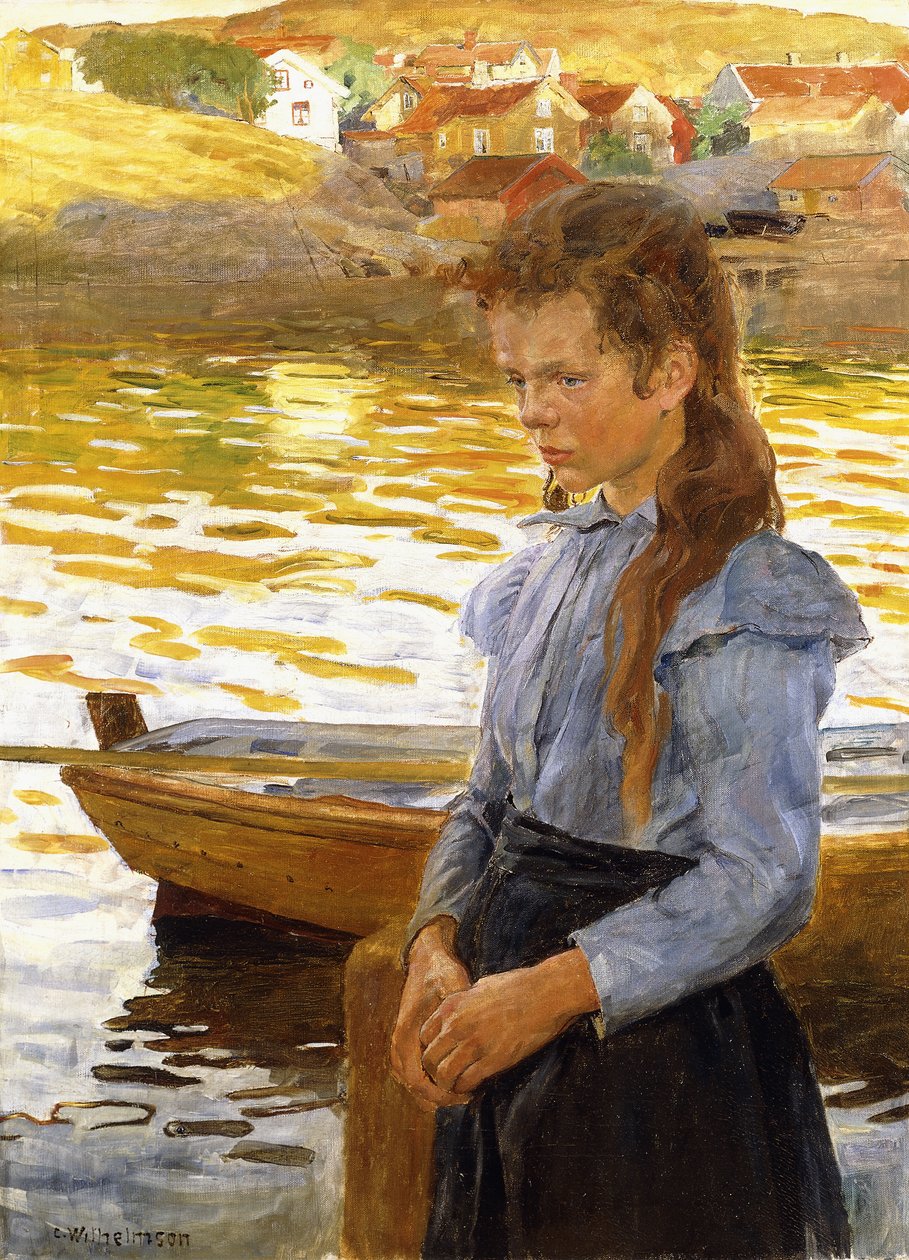 Reflektioner av sommaren, av Carl Wilhelm Wilhelmson