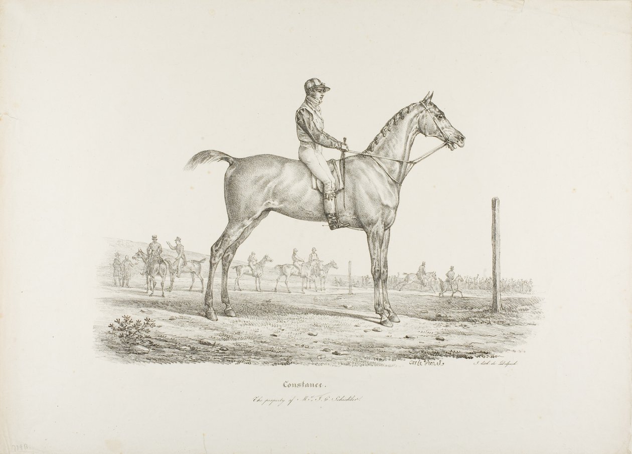 Constance, egendomen till herr J.G. Schickler av Carle Vernet