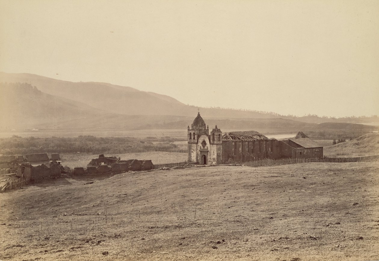 (Mission, San Carlos del Carmelo)) av Carleton E. Watkins