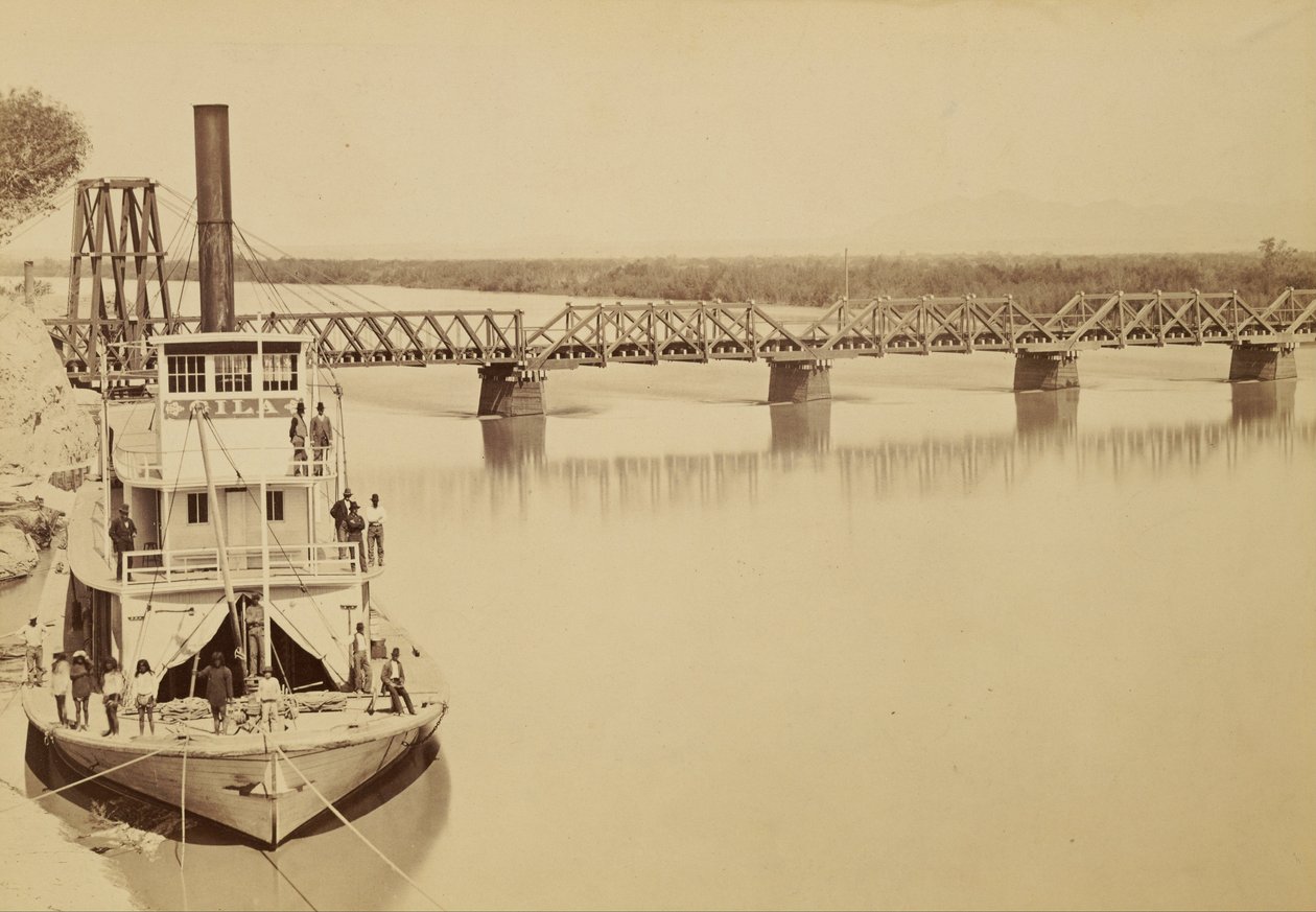Bro över Colorado Yuma av Carleton E. Watkins