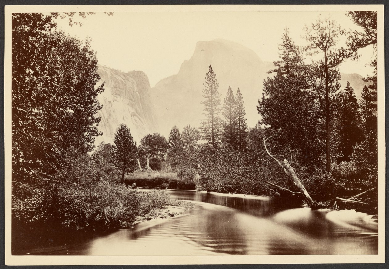 "Half Dome - Yosemite" av Carleton Watkins
