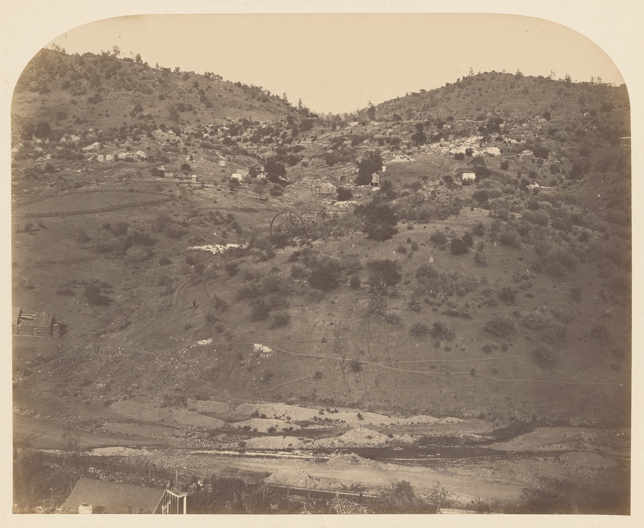 [Mariposa Creek]. av Carleton Watkins