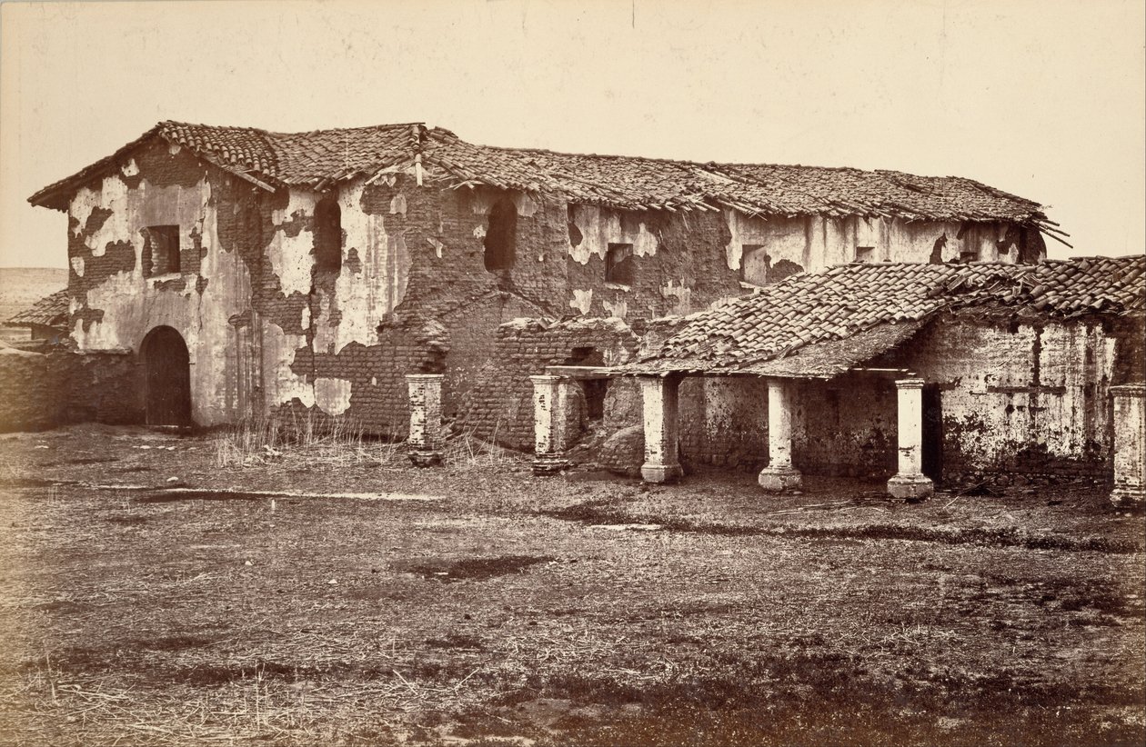 Mission, San Fernando Rey av Carleton Watkins