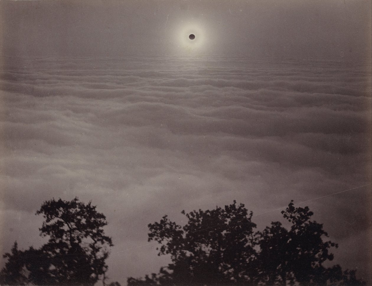 Solförmörkelse från berget Santa Lucia av Carleton Watkins