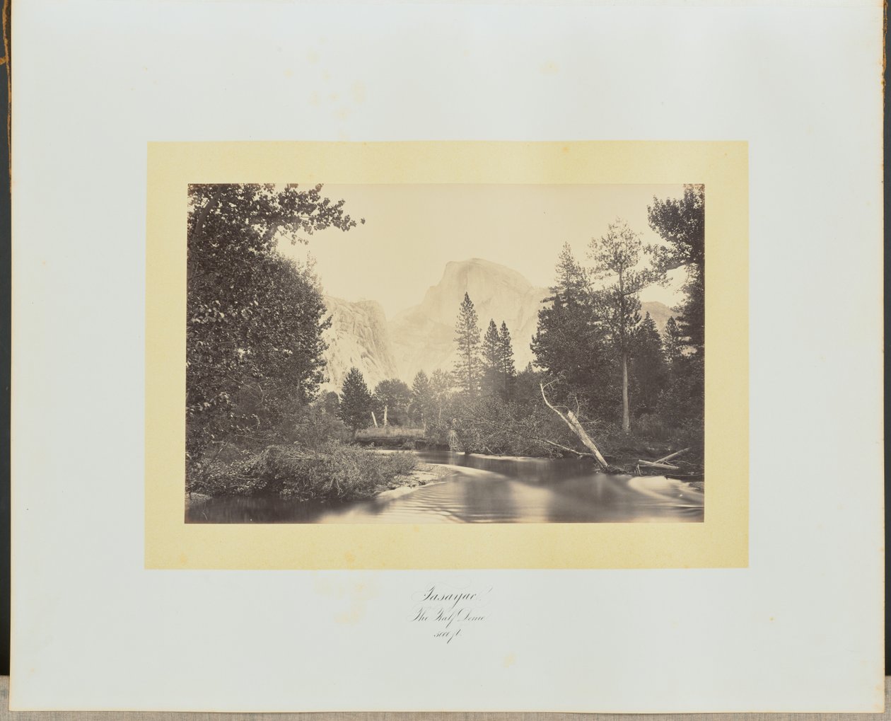 Tasayac. Half Dome 5000 ft av Carleton Watkins