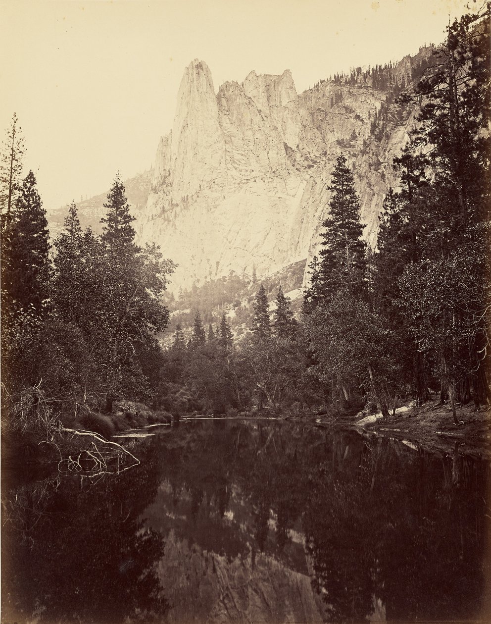 [The Sentinel, 3270 ft.] av Carleton Watkins