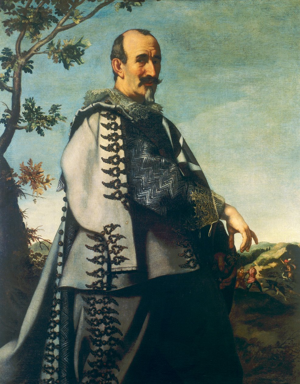 Portræt af Arnolfo deBarbiswed av Carlo Dolci