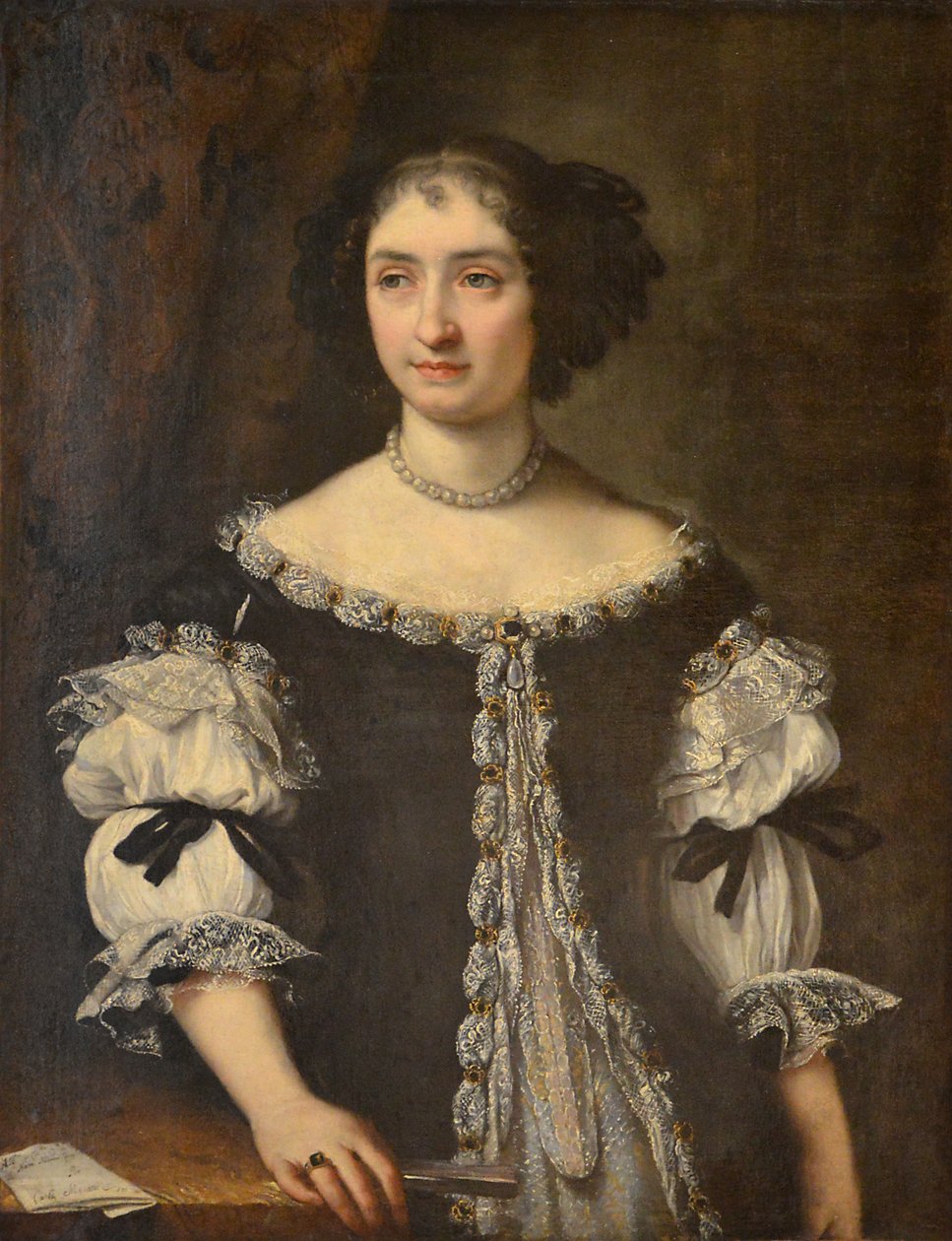 Porträtt av Marie-Madeleine Rospigliosi av Carlo Maratta