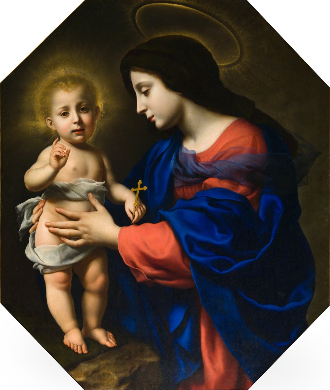 Madonna med barn av Carlo Dolci