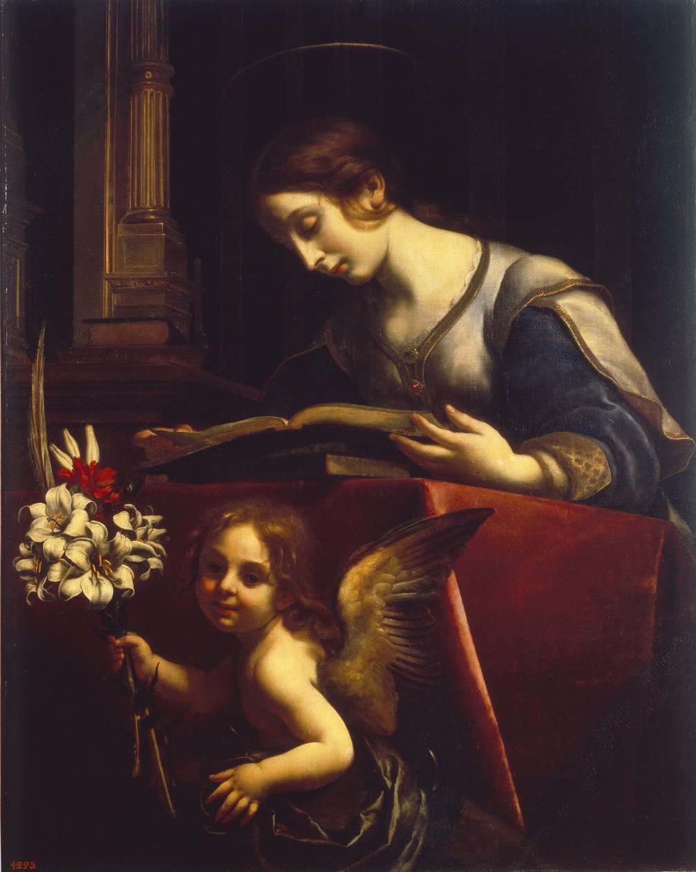 Saint Catherine, 1670 av Carlo Dolci