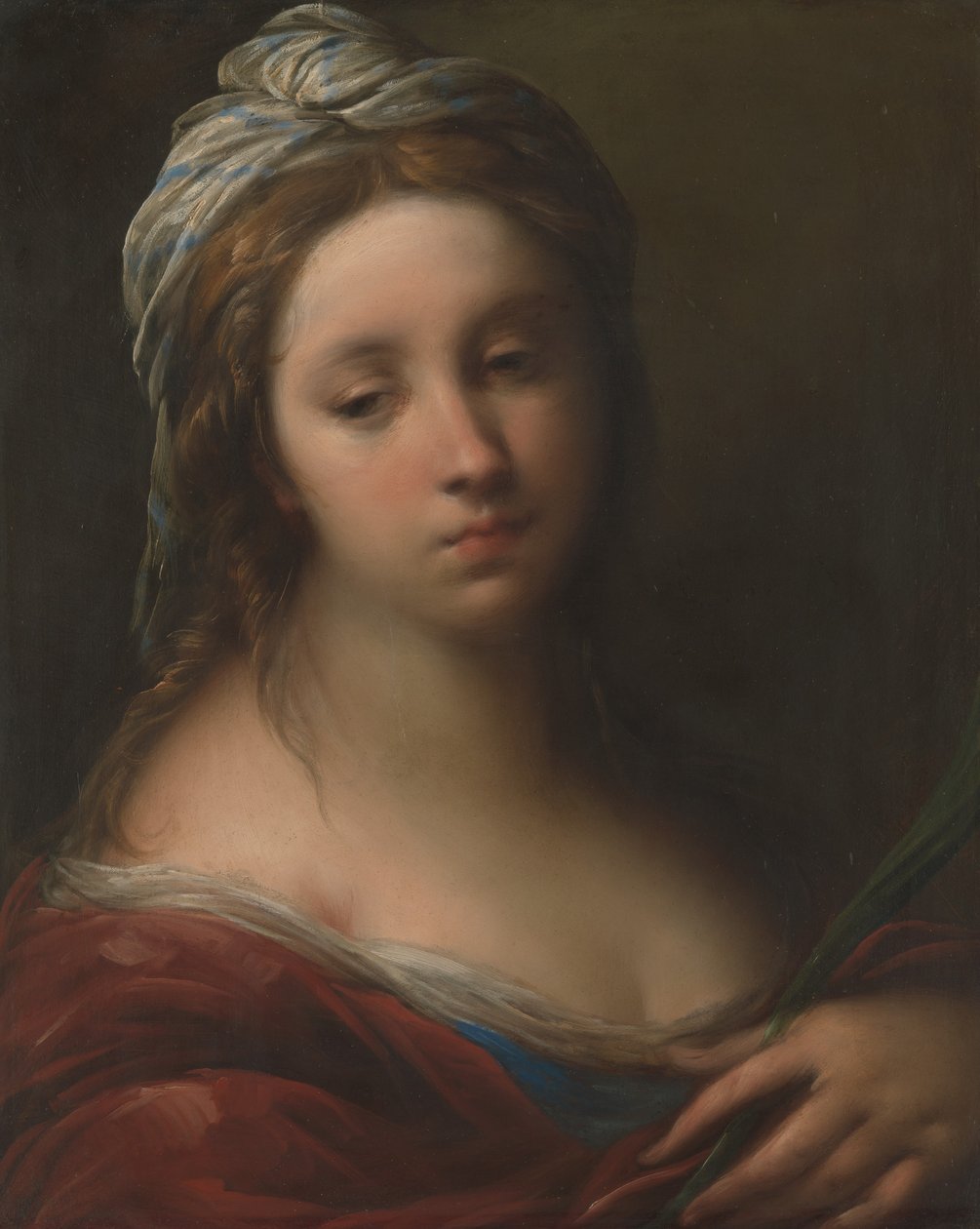 En kvinnlig martyrhelgon, ca. 1650. av Carlo Francesco Nuvolone