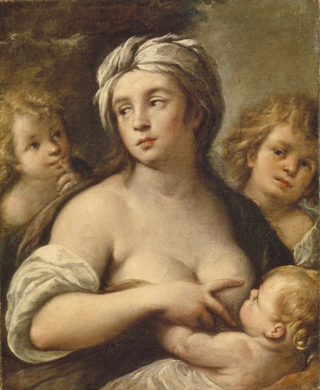 Allegory of Charity, 1650-talet av Carlo Francesco Nuvolone