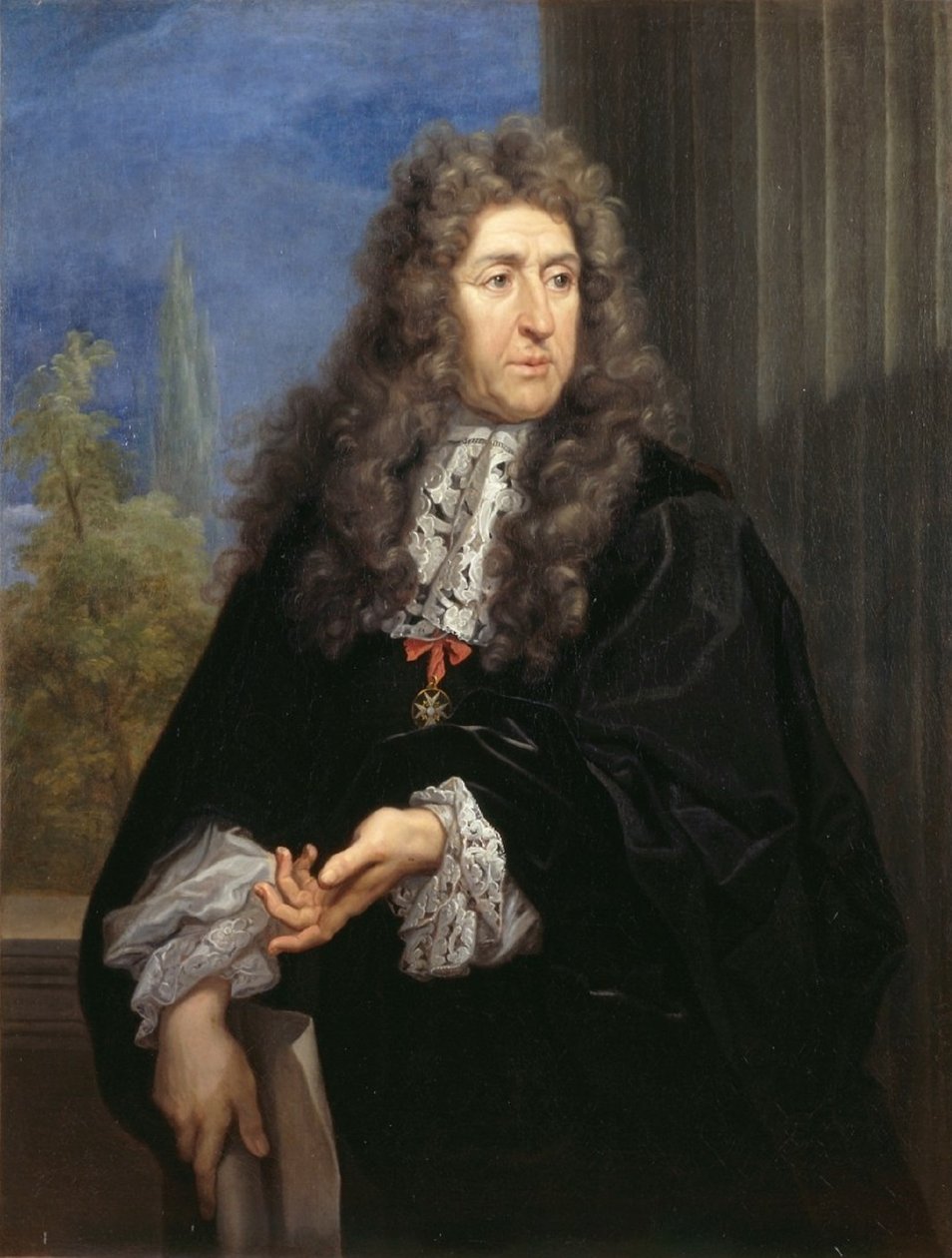 Porträtt av André Le Notre av Carlo Maratta