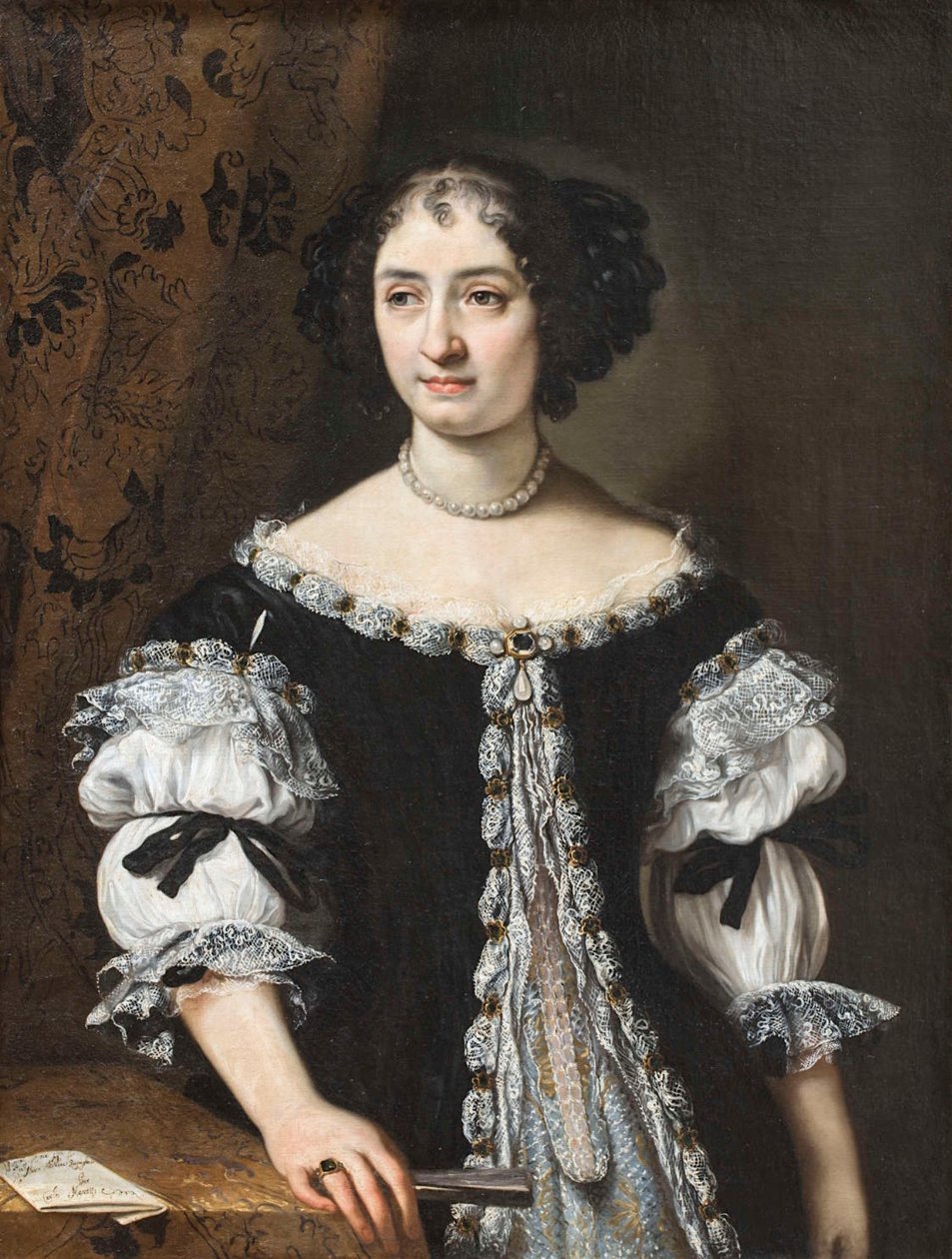 Porträtt av Maria Maddalena Rospigliosi Panciatichi av Carlo Maratta
