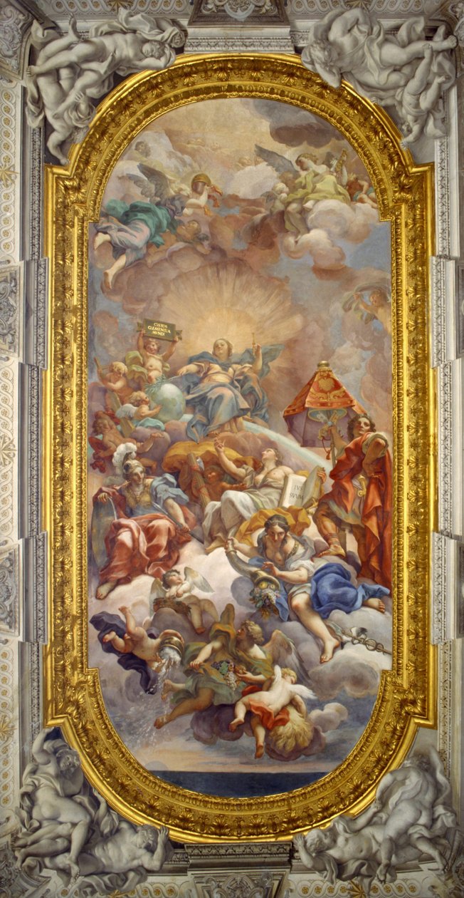 Triumf för benådning av Carlo Maratta