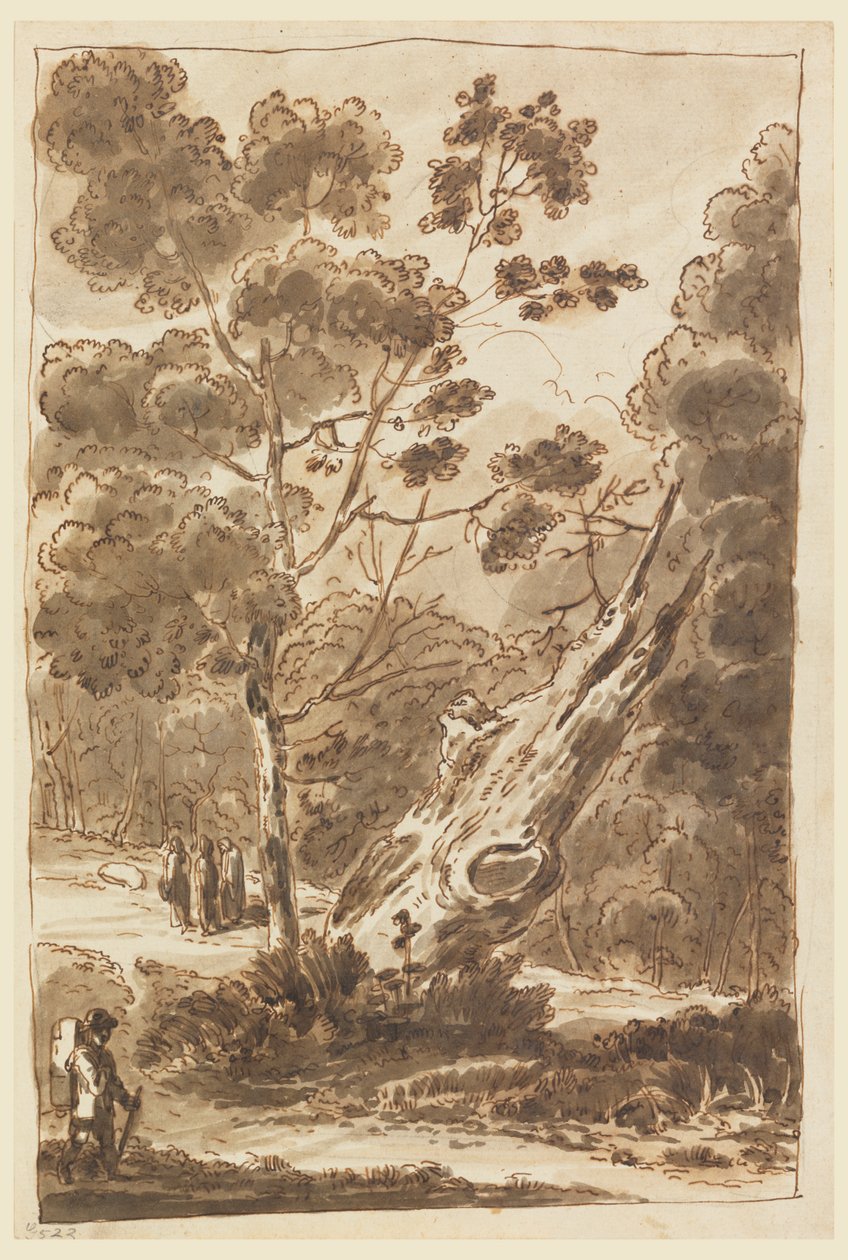 Figur i skogen av Carlo Marchionni