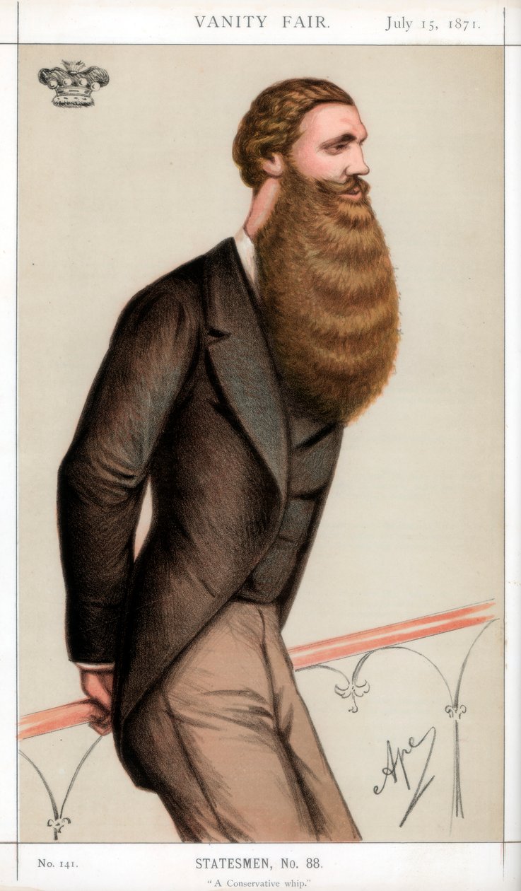 En konservativ piska, 1871 av Carlo Pellegrini