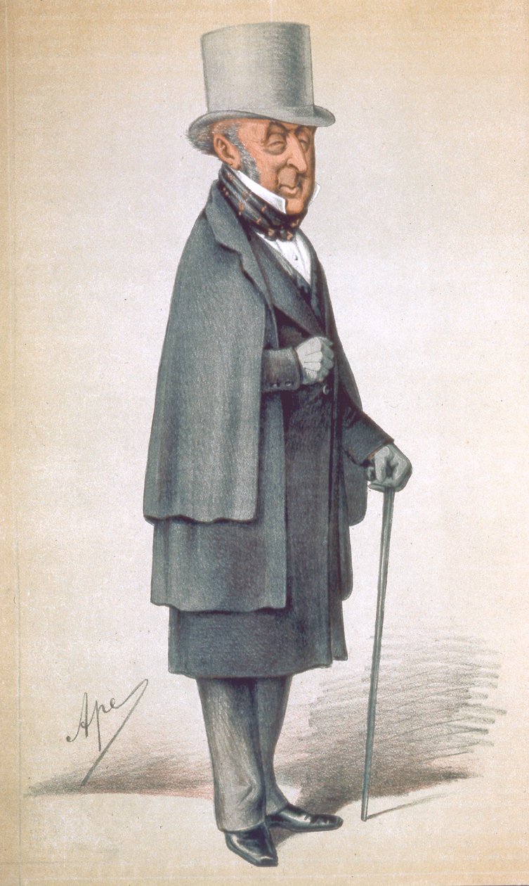 Roderick Impey Murchison, skotsk geolog, 1870 av Carlo Pellegrini