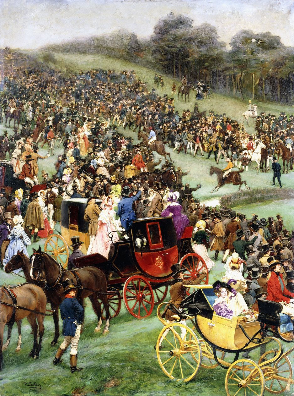 Steeplechase av Carlo Wostry