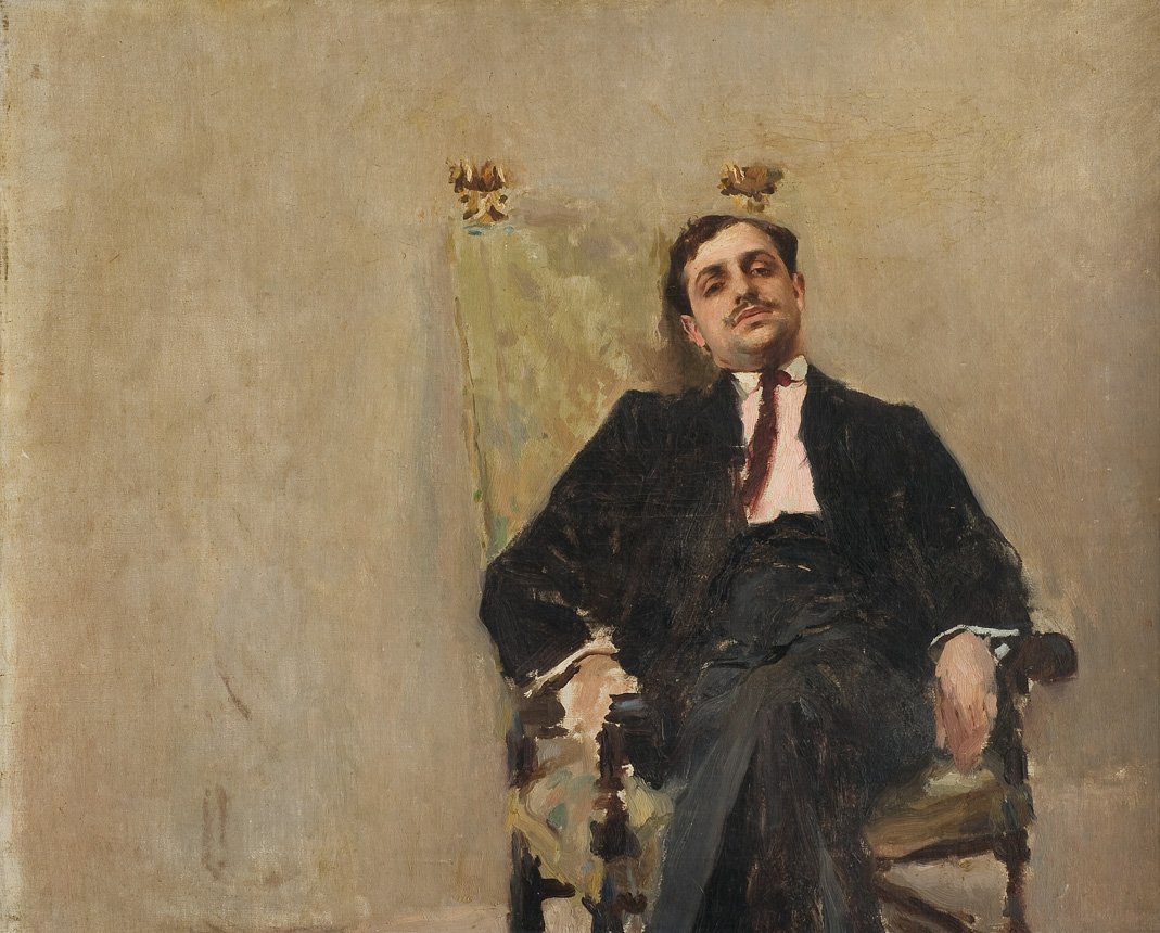 Retrato del Sr. Juan Carlos Munoz av Carlos Federico Saez