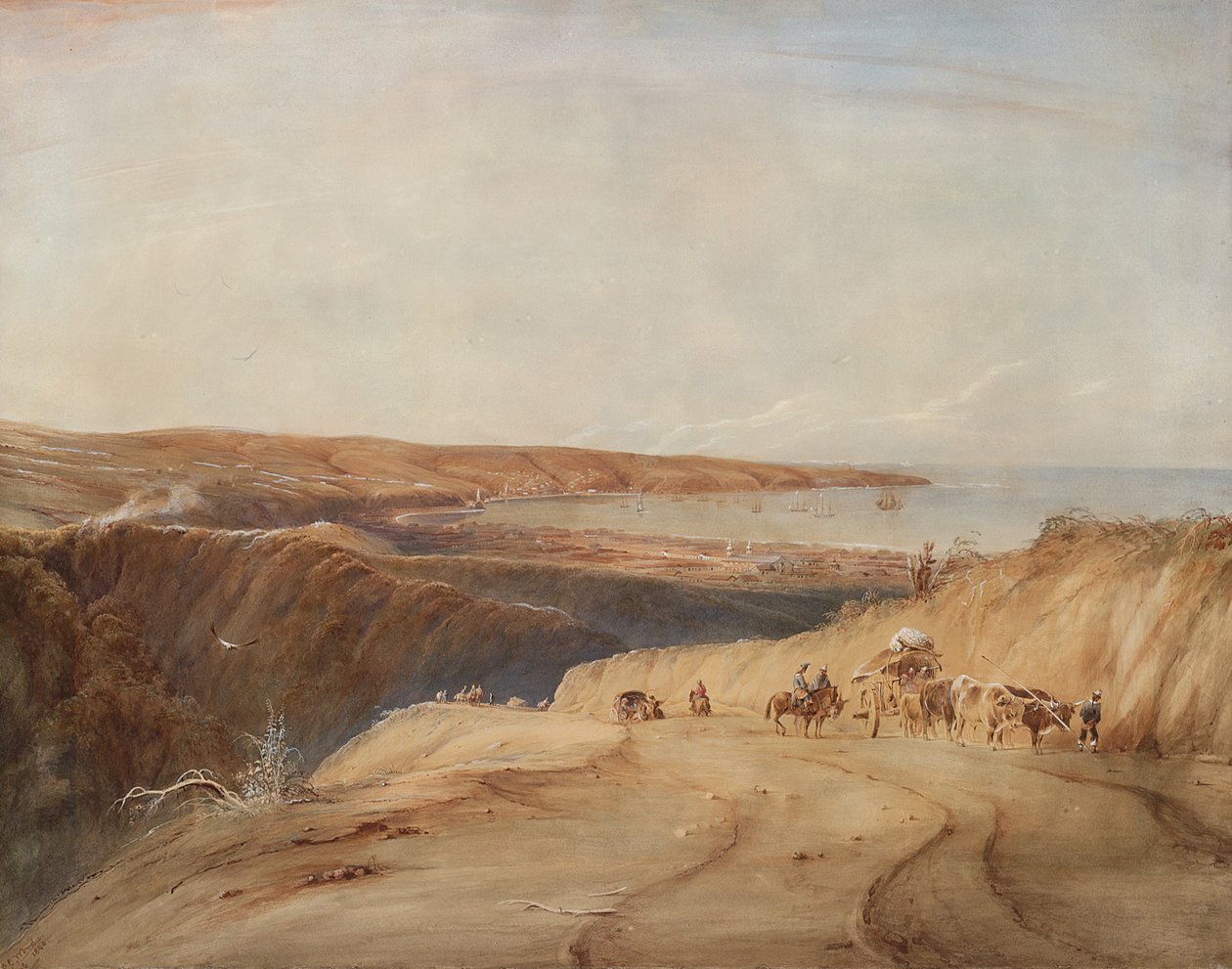 Valparaiso, Chile av Carlos Chatworthy Wood Taylor