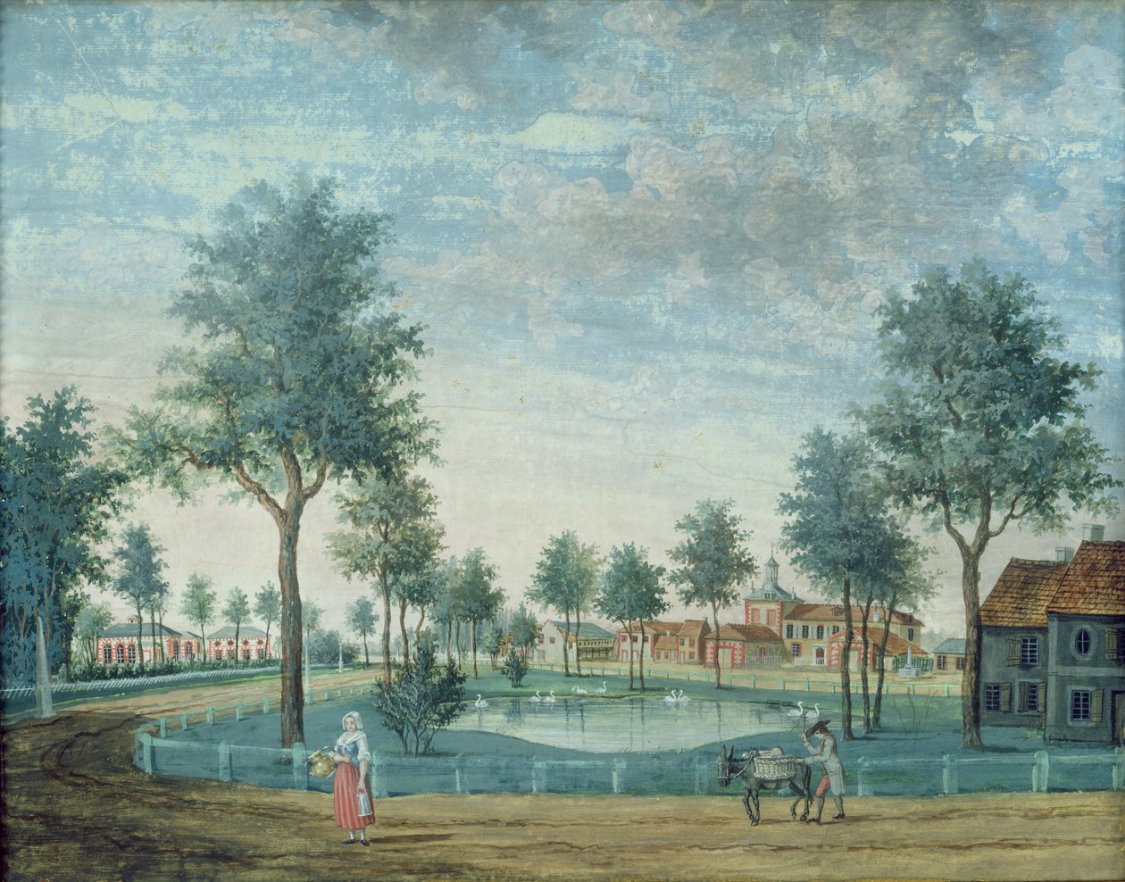 Gården, Parc du Raincy av Louis Carrogis dit Carmontelle