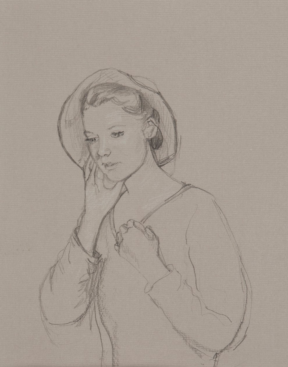 Studie för Elizabeth Bennet, 2011 av Caroline Hervey Bathurst