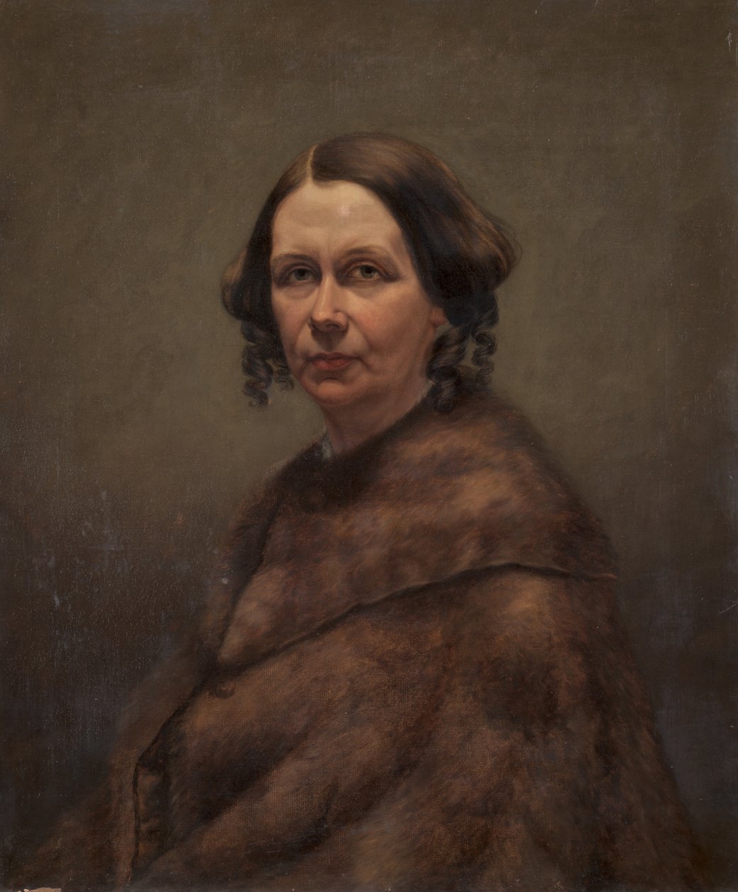 Mrs. Goss (olja på duk) av Caroline L. Ormes Ransom