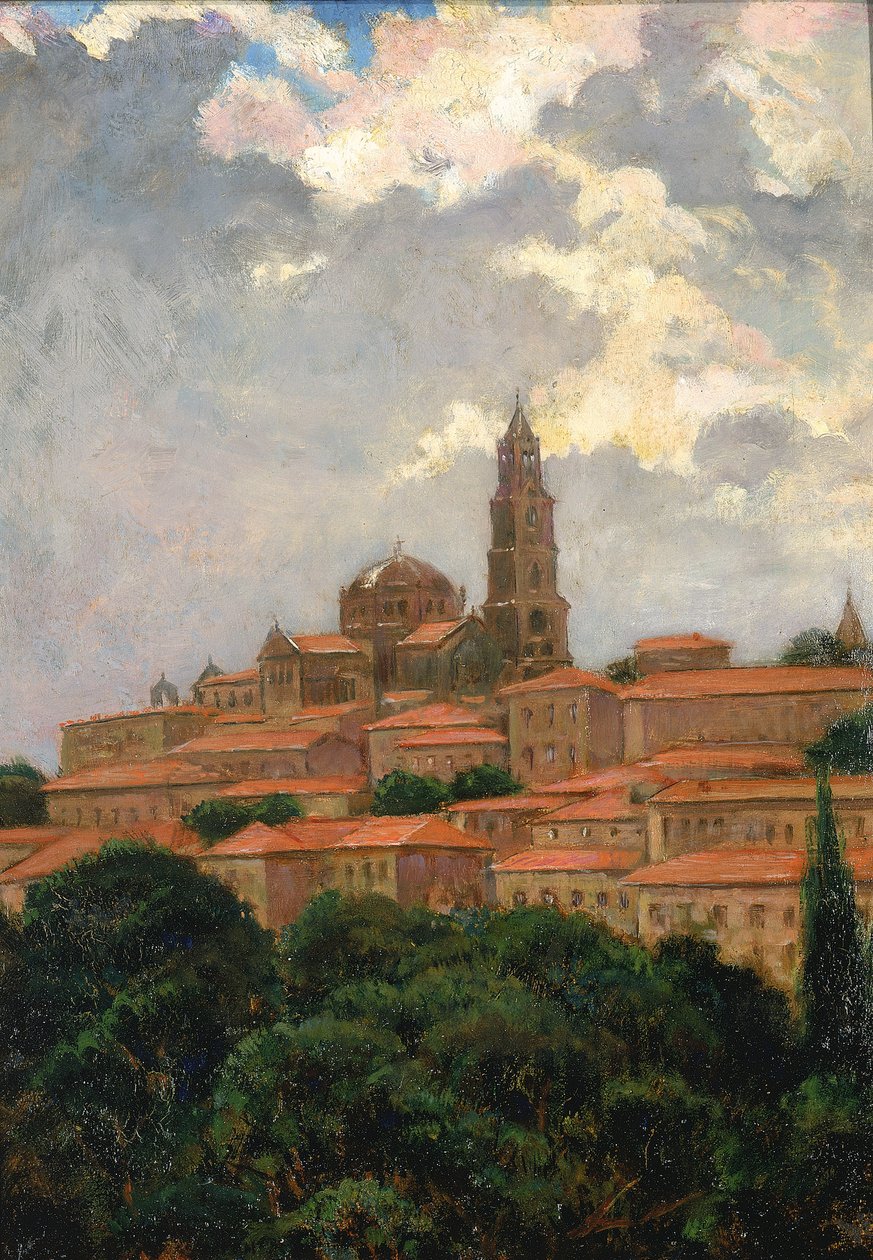 Katedralen i Le Puy, 1911. av Carroll Beckwith