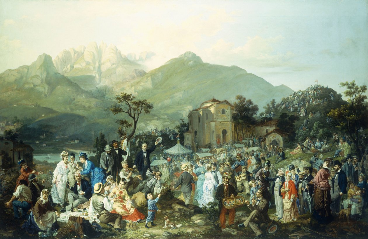 En byfestival av Casimiro Radice
