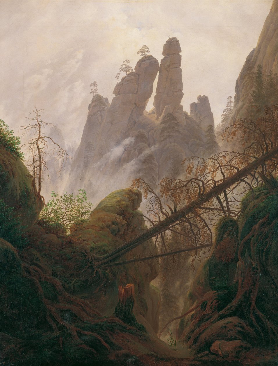 Der Mönch am Meer av Caspar David Friedrich
