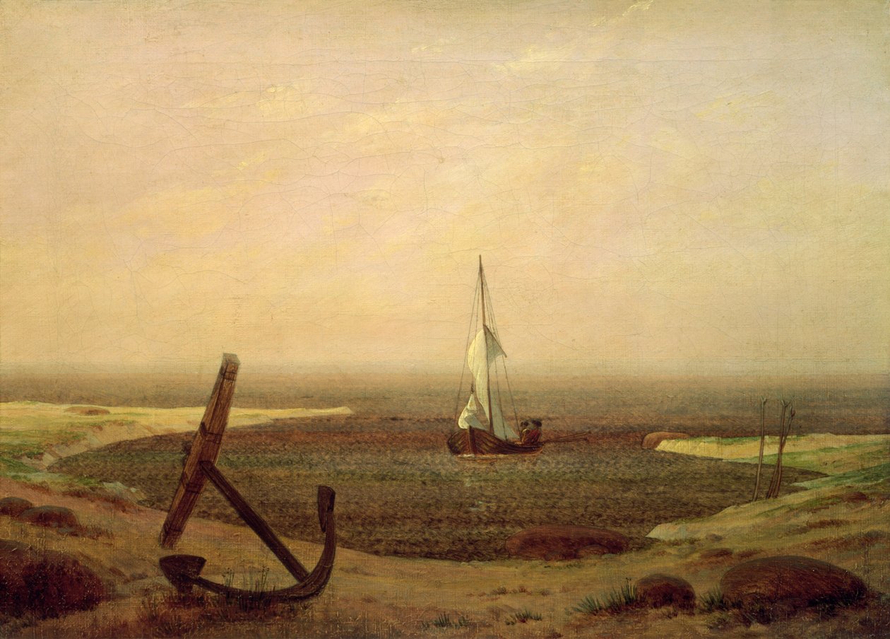 Kväll av Caspar David Friedrich