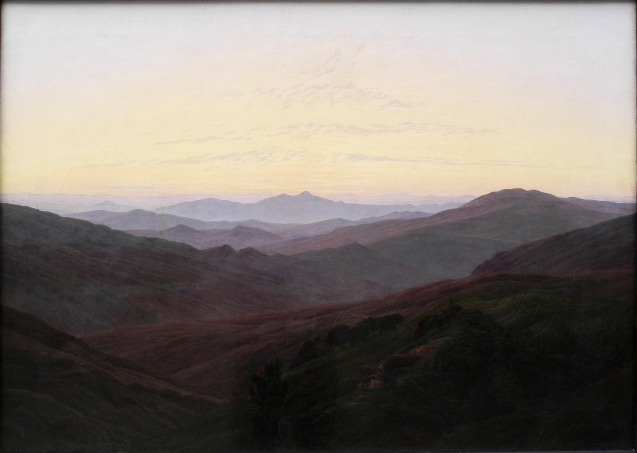 Riesengebirge av Caspar David Friedrich