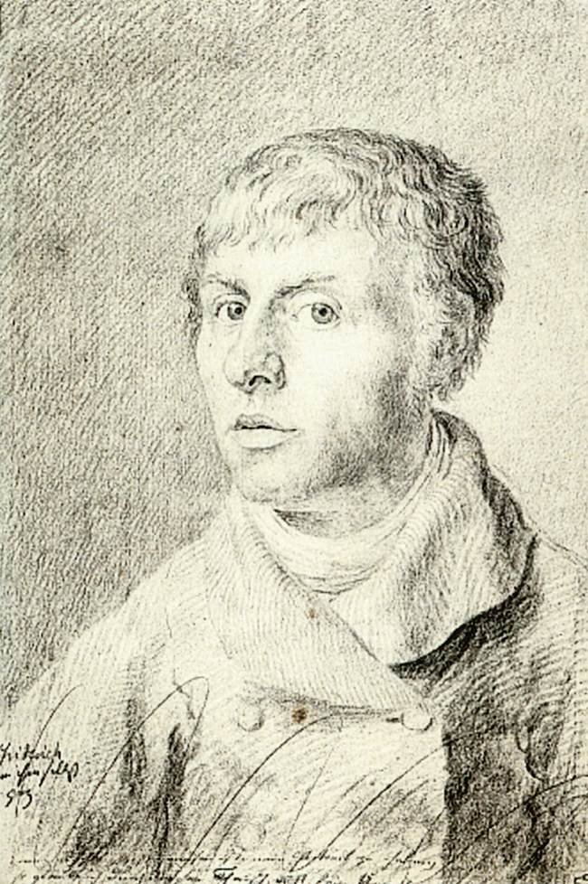 Self-Portrait av Caspar David Friedrich