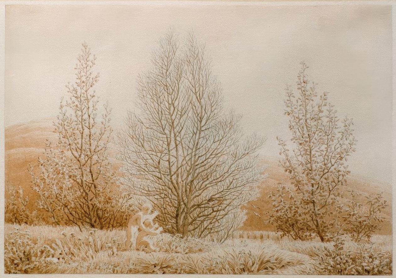 Våren av Caspar David Friedrich