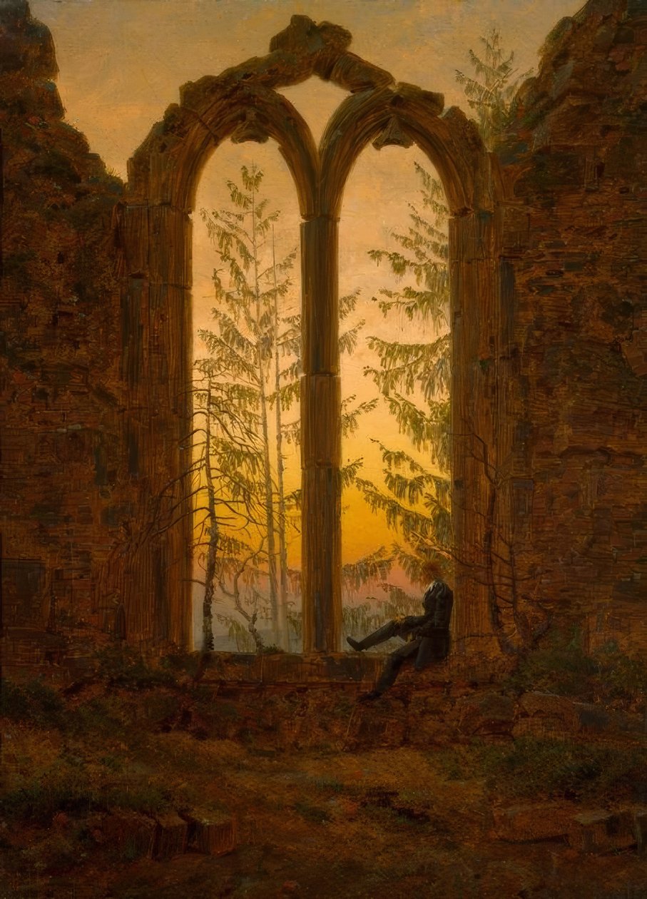 Drömmaren av Caspar David Friedrich