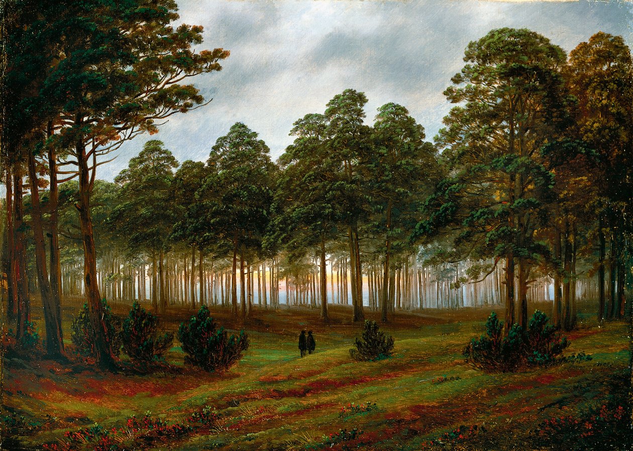 Kväll av Caspar David Friedrich