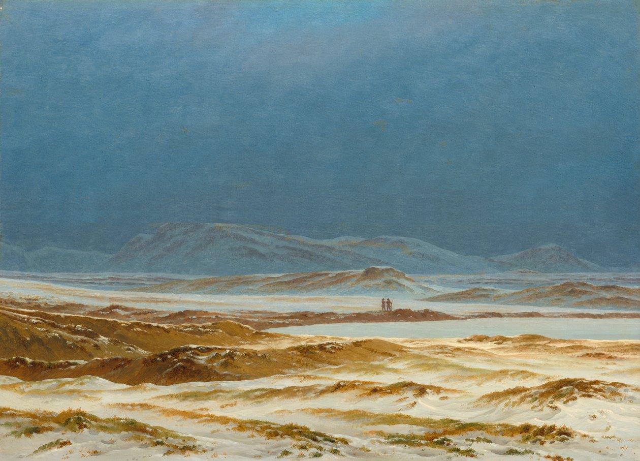 Northern Landscape, Spring av Caspar David Friedrich