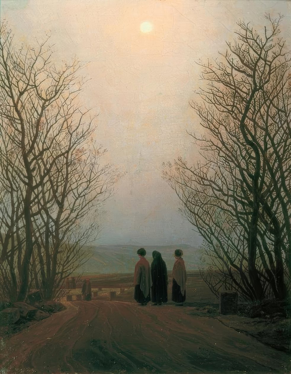 Påskmorgon av Caspar David Friedrich