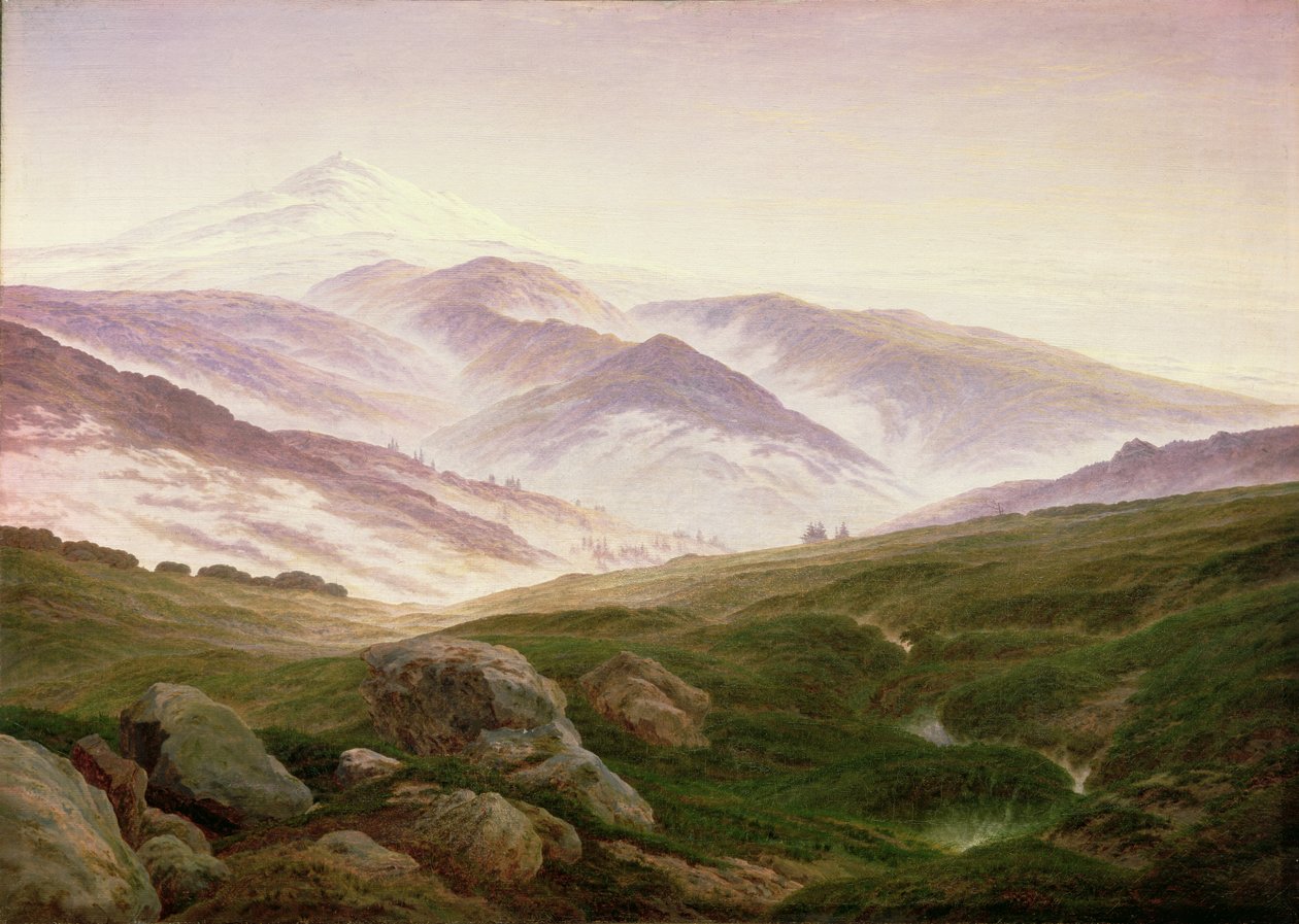 Reisenberg, Jättarnas berg av Caspar David Friedrich