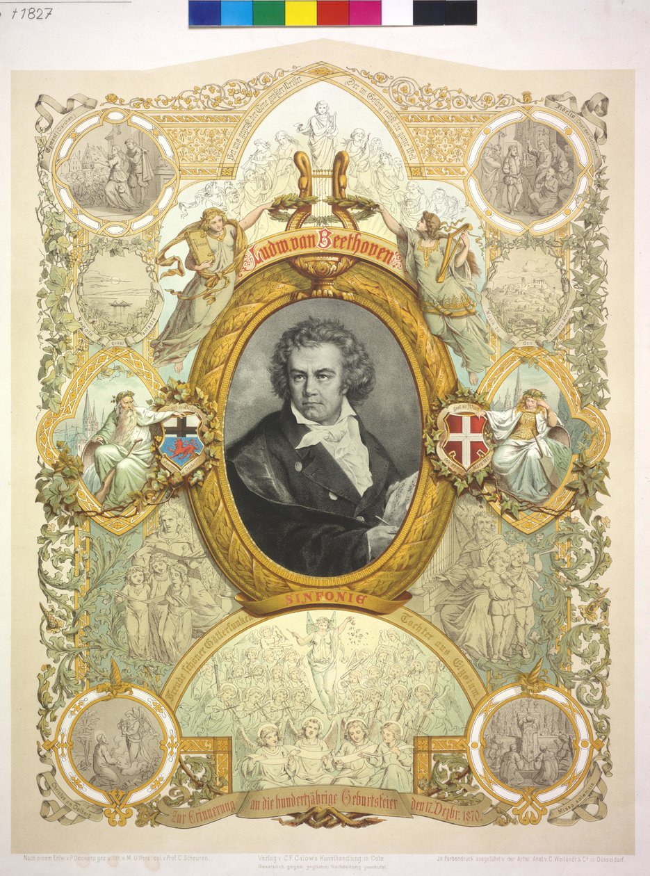 Ludwig van Beethoven av Casper Johann Nepomuk Scheuren