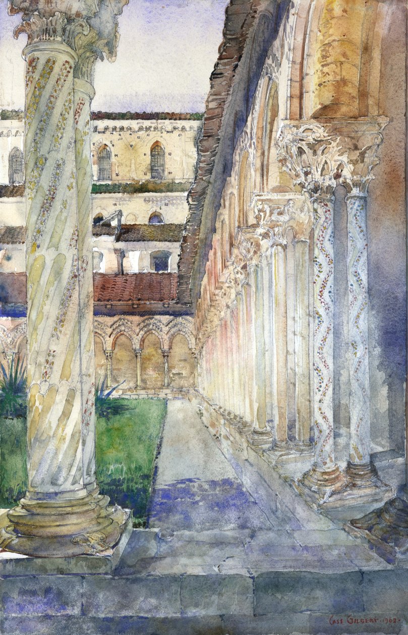 Katedralen i Monreale, Sicilien av Cass Gilbert