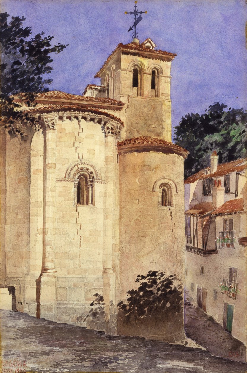 Kyrka i Segovia, Spanien av Cass Gilbert