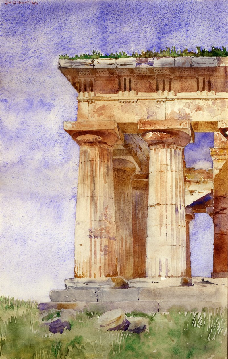 Neptunustemplet, Paestum av Cass Gilbert