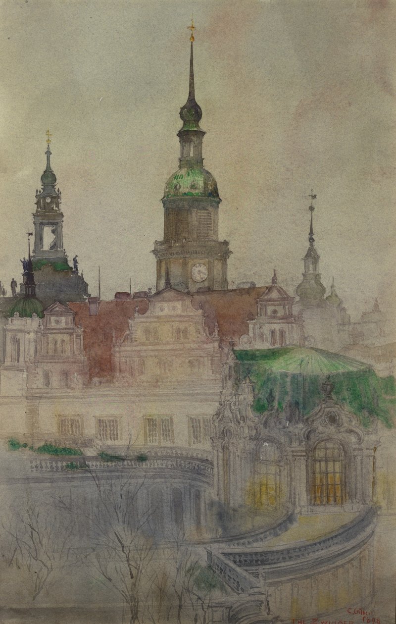 Zwingertornen, Dresden av Cass Gilbert