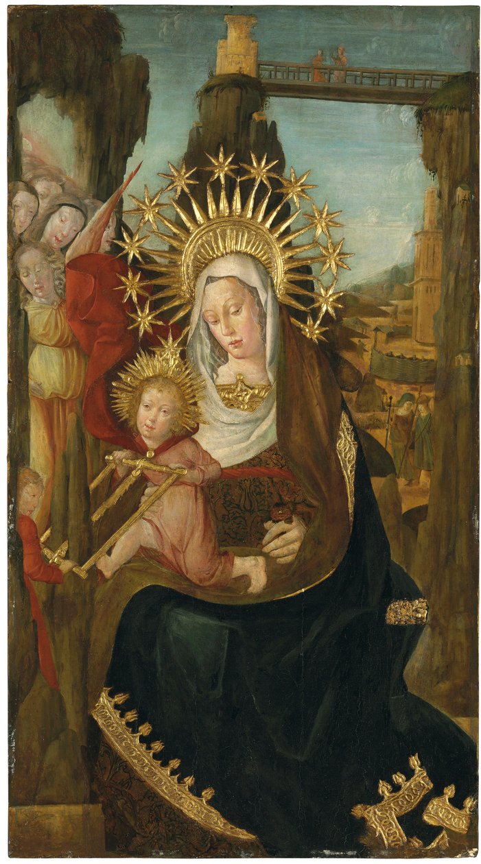 Jungfrun av Montserrat, ca 1530-40 av Catalan School