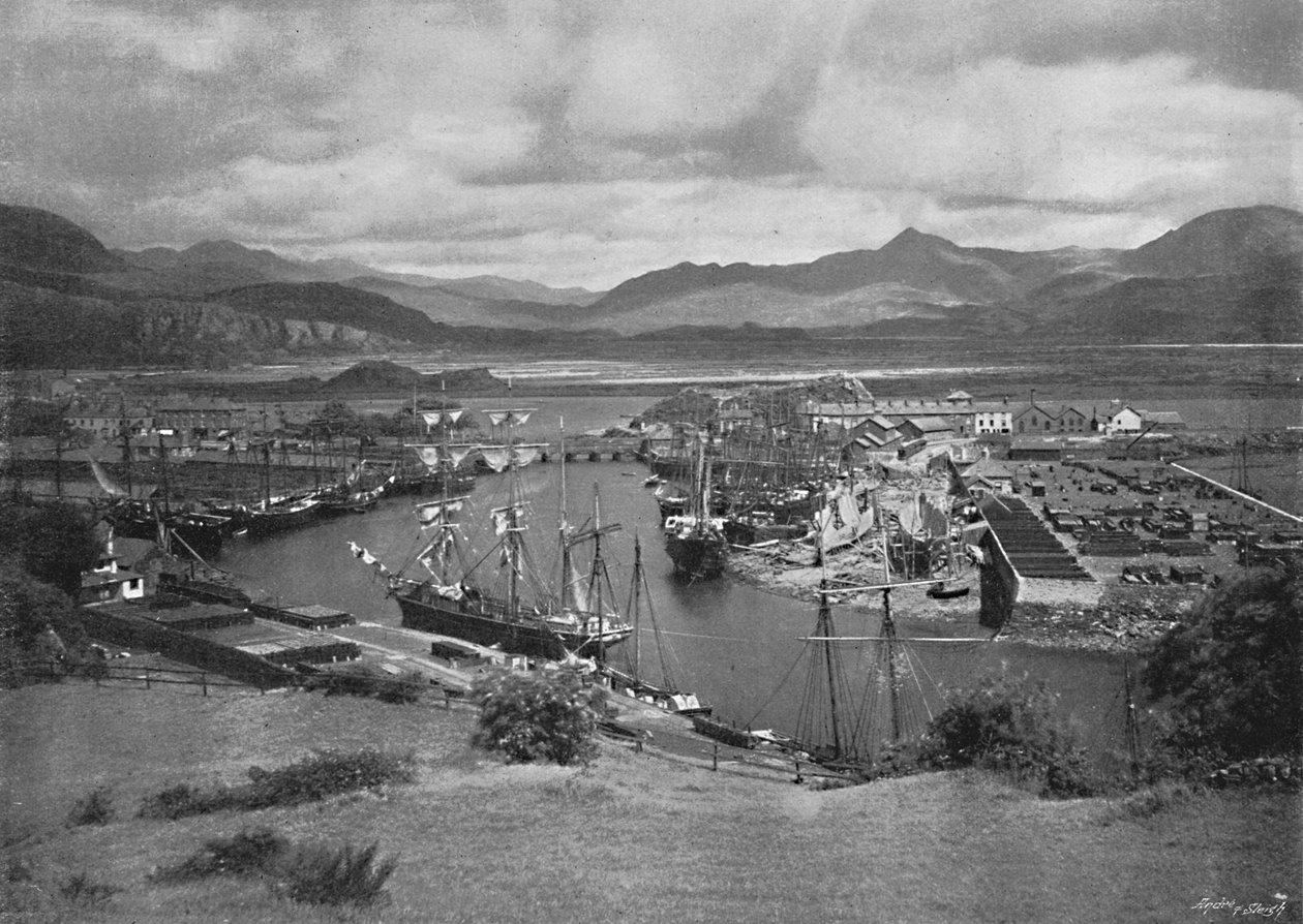 Portmadoc, c1896 av Catherall and Pritchard