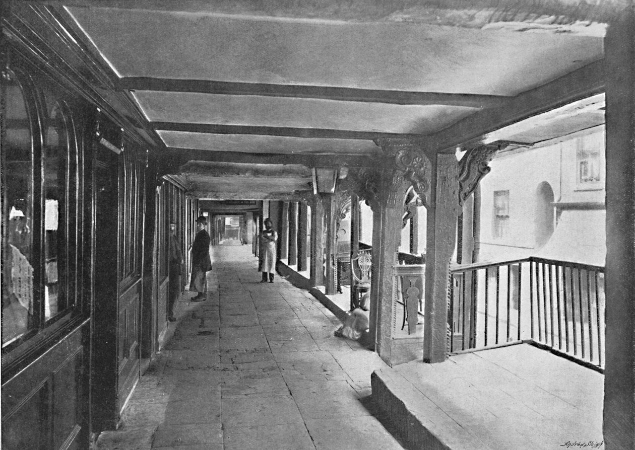 Watergate Street Row, Chester, c1896 av Catherall and Pritchard